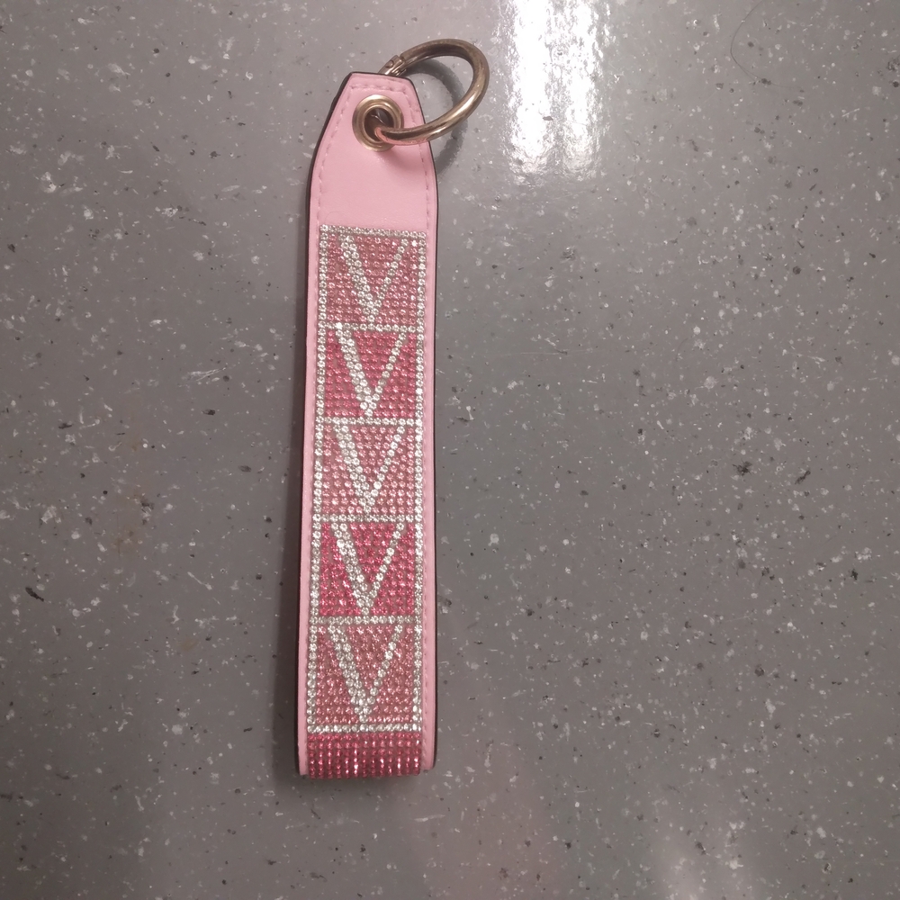 Victoria's Secret Pink Rhinestone Key Holder